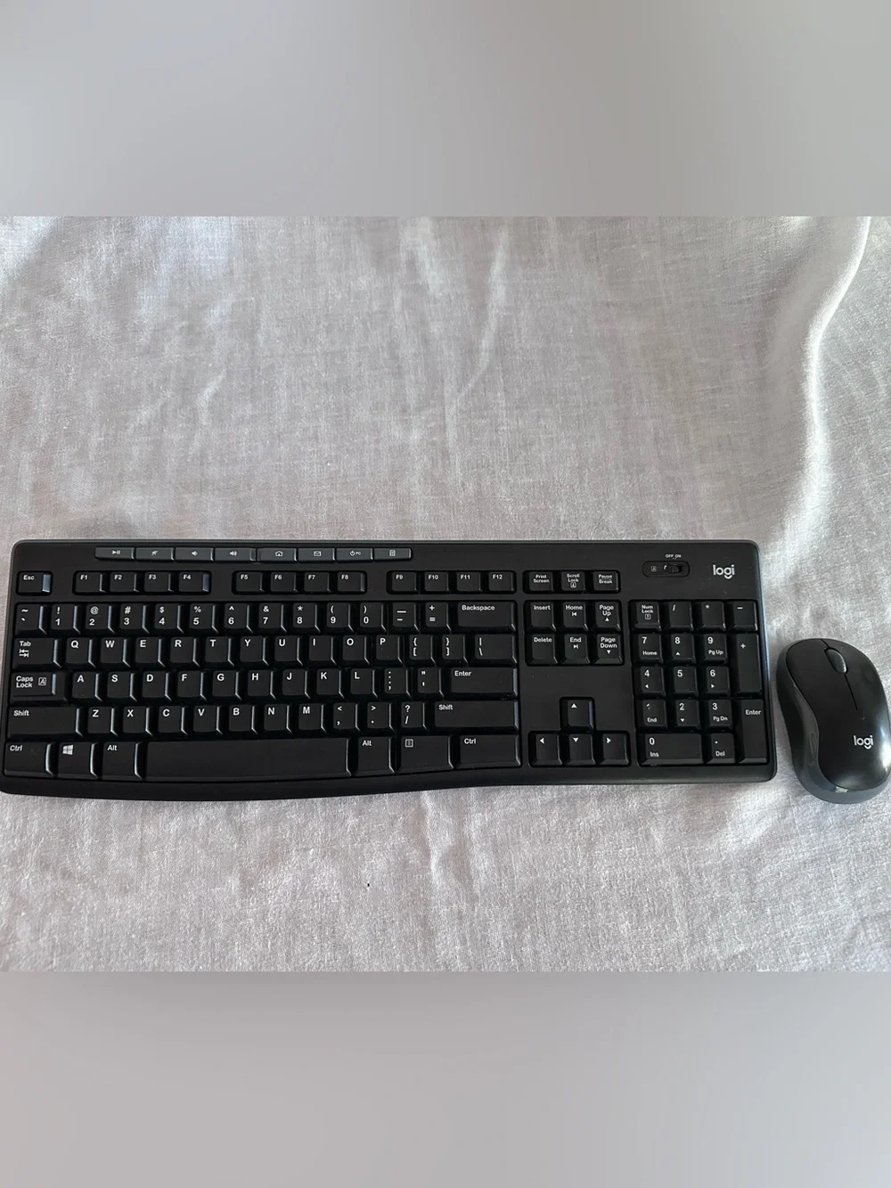 Logitech Wireless Keyboard and Mouse